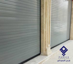 نمونه اجرا شه درب سری 80 پارسیس آلومینیوم